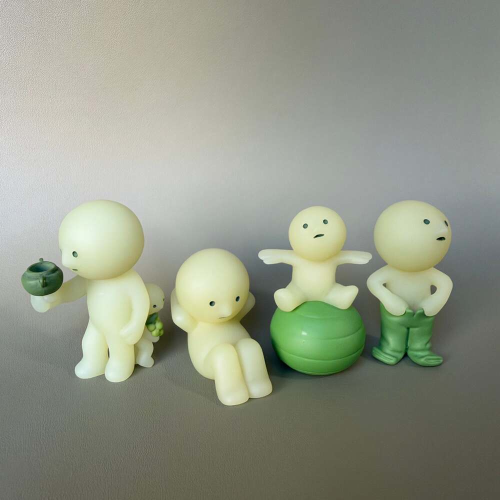 Little Smiski Balance Authentic Figurine - Exercise Series